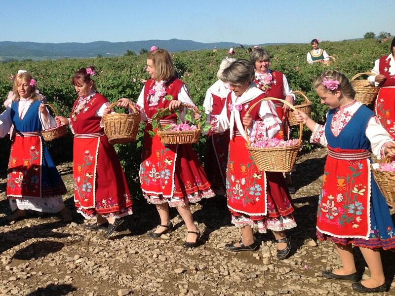 At the Rose Festival, Bulgaria. Photo Credit: Michel Behar