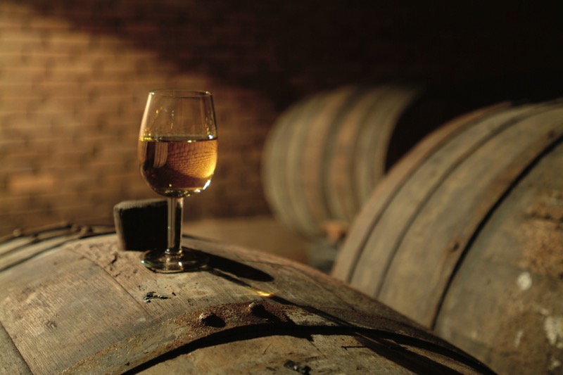 Serbian wines are typically aged in oak barrels to impart tannic or vanilla flavors to the finished product. Photo credit: Ia Tabagari
