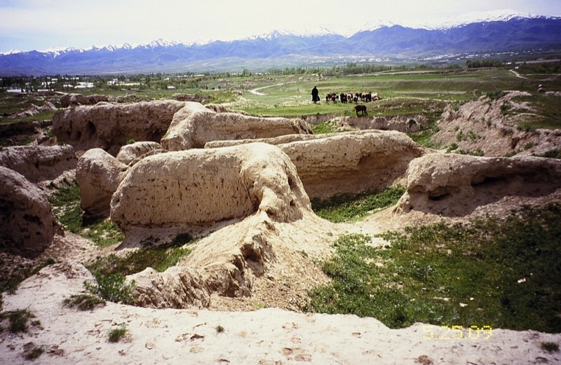 Sarazm, Tajikistan’s first UNESCO site.  Photo credit: Michel Behar