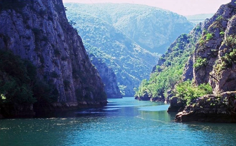 You don't have to venture far off the beaten path to enjoy Macedonia's magnificent outdoors: deep, rugged Matka Canyon is less than an hour's drive from Skopje. Photo credit: Bruno Hladnik