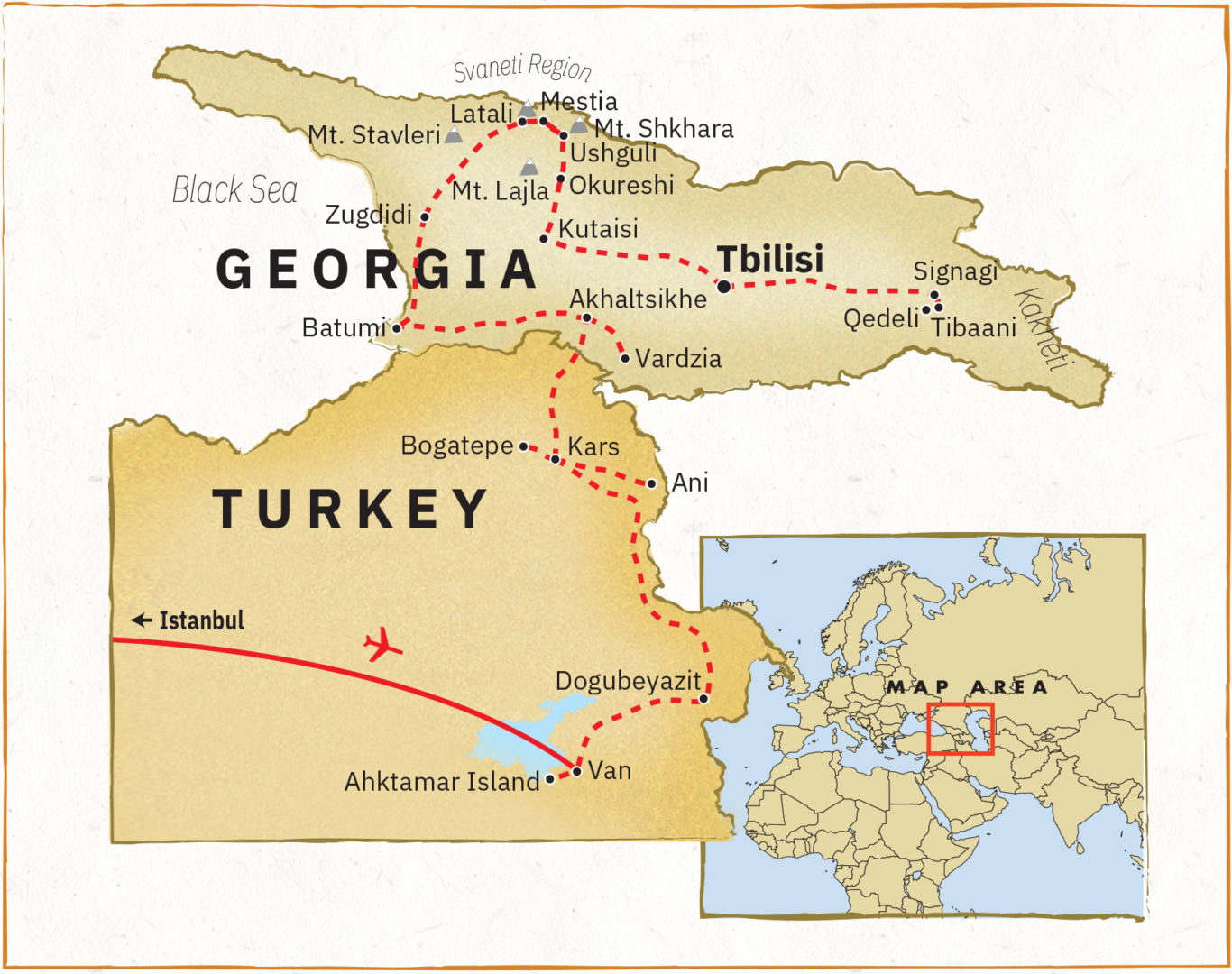 Eastern Turkey & Georgia  Small Group Tour  MIR Corporation