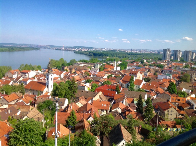 A birds's-eye view of Belgrade, the capital of Serbia. Photo credit: Dragan Bosnic, Branko Jovanovic, Srdjan Veljovic, NTOS archive.