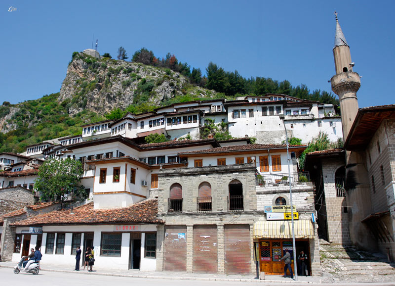 The Gorica Quarter of Berat, Albania