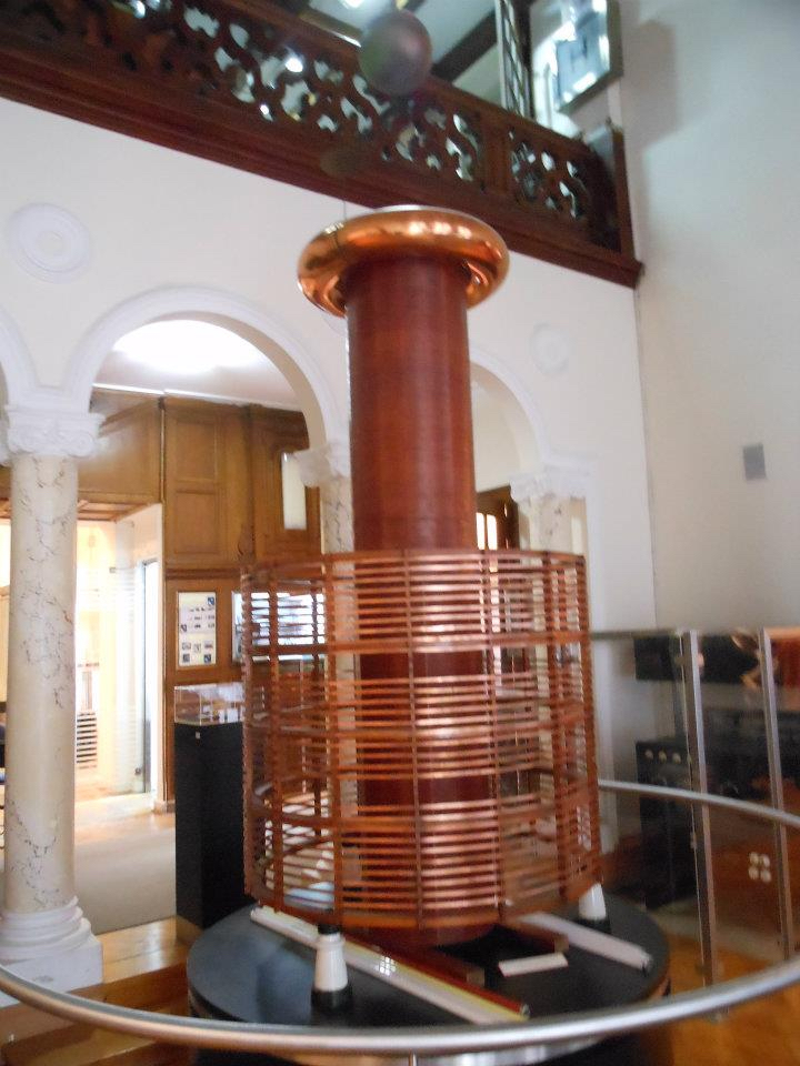 Belgrade’s Nikola Tesla Museum features a working replica of the Tesla coil, one of Tesla’s signature inventions. Photo credit: Kevin Testa