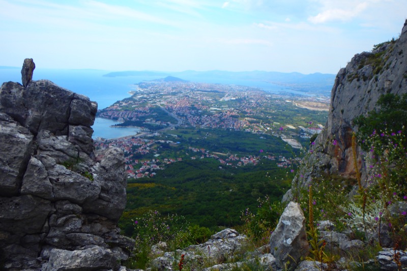 The trails leading up to Marjan Hill reward hikers with stellar panoramic views of Split and its environs. Photo credit: Iris Adventures