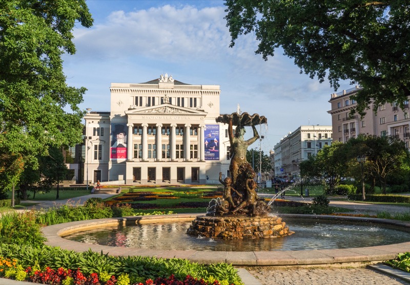 Riga’s gleaming marble Opera House. Photo credit: Kestutis Ambrozaitis