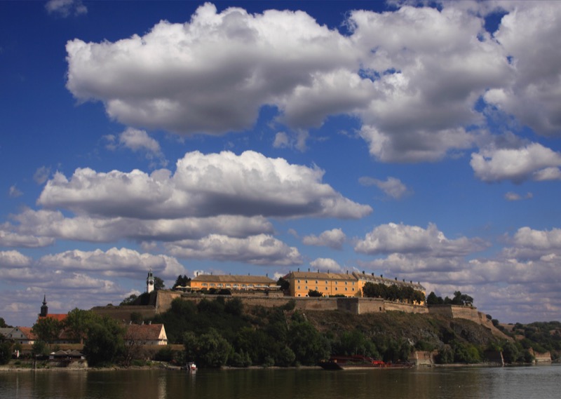 A view of Petrovaradin Fortress from the Danube. Photo credit: Dragan Bosnic, Branko Jovanovic, Srdjan Veljovic, NTOS archive