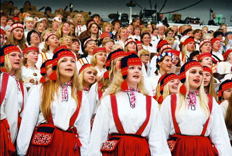 Estonia's Singing Revolution began here, at Tallinn's now-iconic Song Festival Grounds. Photo credit: Jaak Nilson