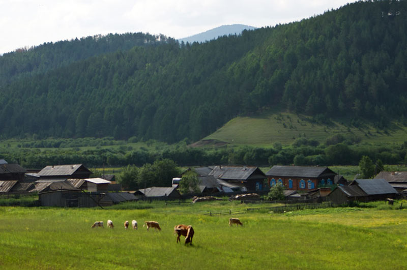 Picturesque setting for an Old Believers’ village outside of Ulan Ude. Photo credit: Helge Pedersen