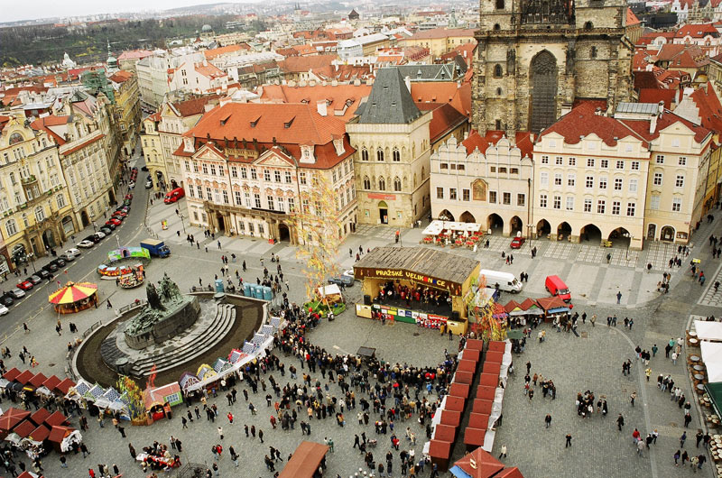 Prague’s magnificent Old Town Square. Photo credit: Czechtourism