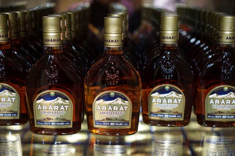 Ararat Brandy has been one of Armenia’s top exports since it was first produced in 1887. Photo credit: Jake Smith