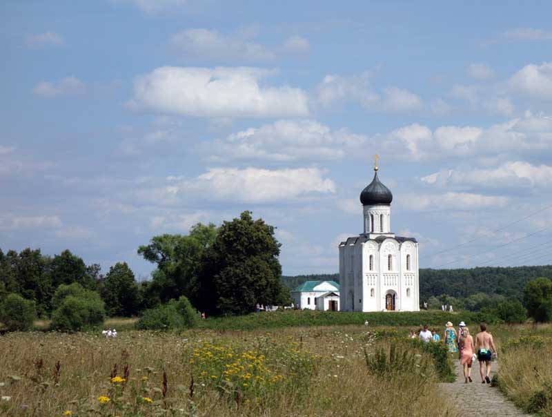Church of the Intercession on the Nerl in Bogolubovo. Photo credit: John Seckel