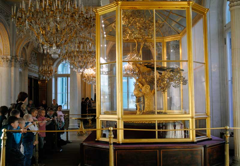 A side-view of the Peacock Clock in the Pavilion Hall. Photo credit: Jenelle Birnbaum