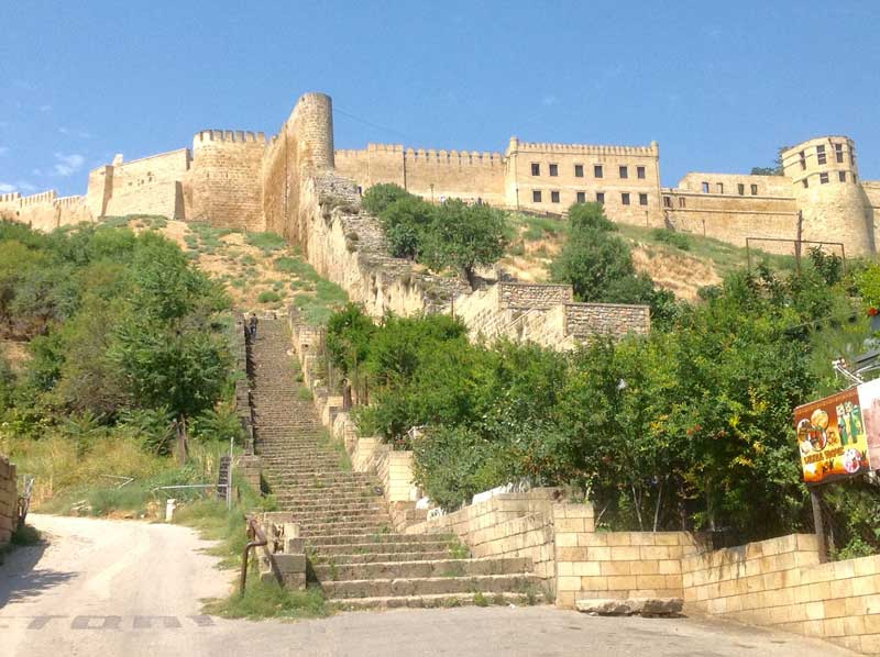 Awe-inspiring 5th century Naryn-Kala Fortress in Derbent. Photo credit: Michel Behar
