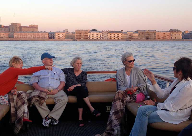 Enjoy the breeze and the beauty on a cruise of the Neva River and St. Petersburg’s famous canals. Photo credit: Alfiya Izmailova