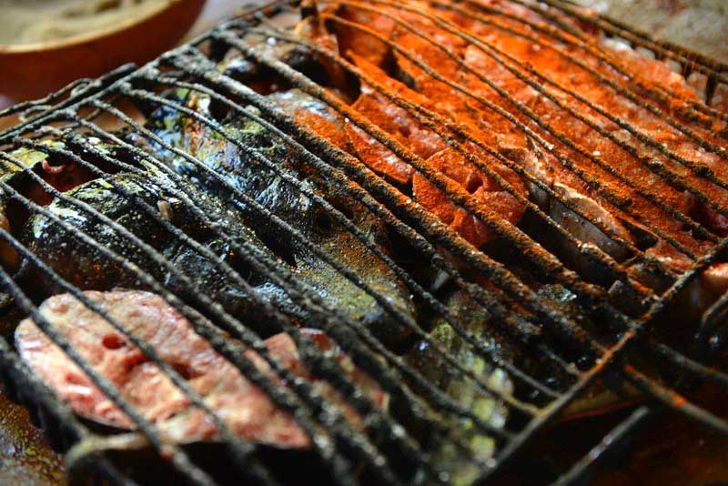 Grilled trout is a specialty in areas around Lake Sevan (Armenia)