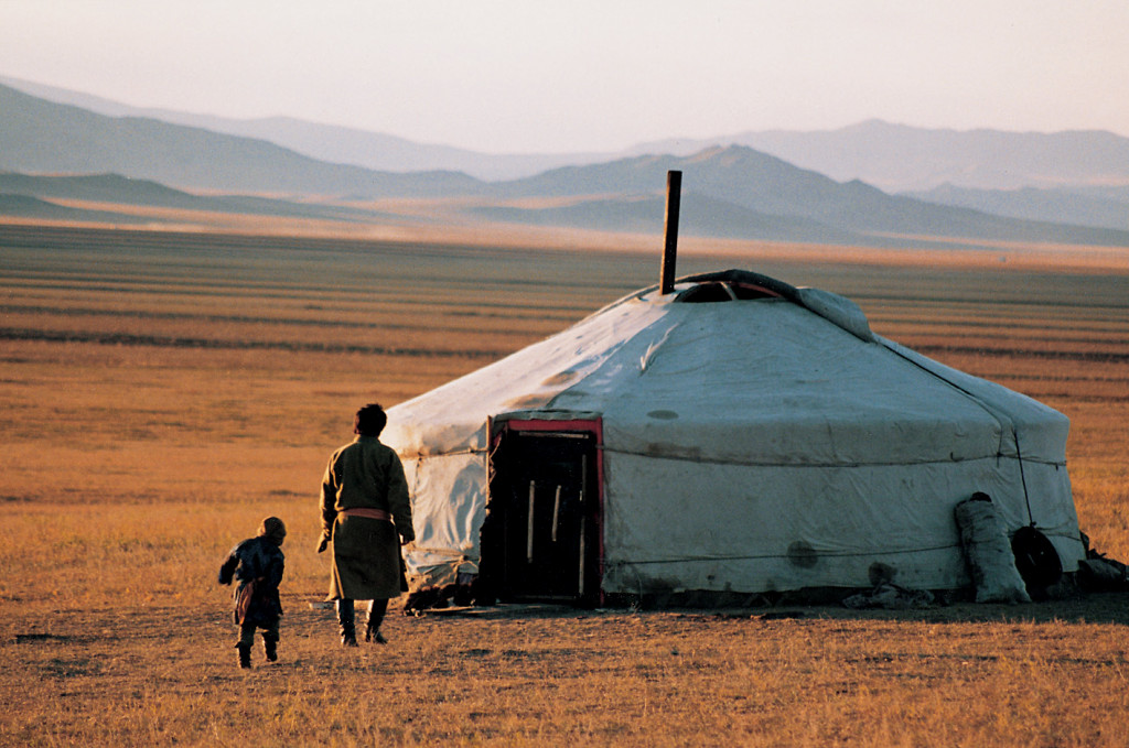 Ger life on the Mongolian steppe