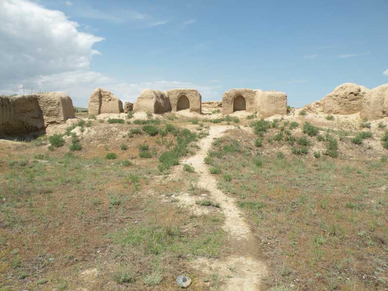 Archaeological sites of Old Panjakent. Photo credit: Jake Smith