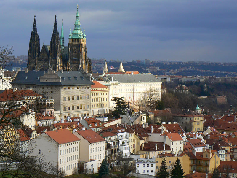 A view of Prague, Czech Republic, from Strahov monastery. Photo credit: Martin Klimenta