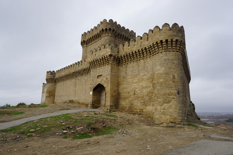 There were once more than 30 fortresses dotting the Absheron Peninsula, but the tower at Ramana is the most impressive (Azerbaijan). Photo credit: Jake Smith