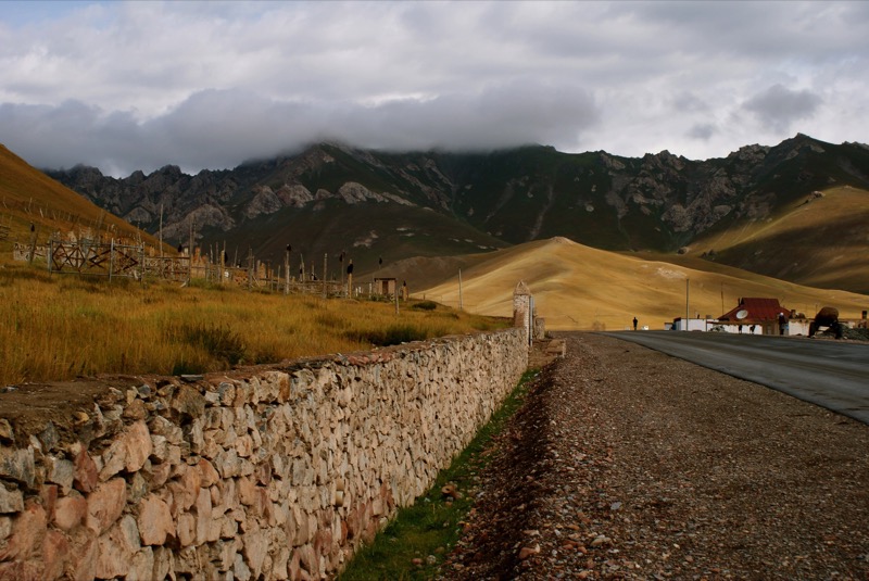 The golden hills of Sary Tash, Kyrgyzstan. Photo credit: Caroline Eden