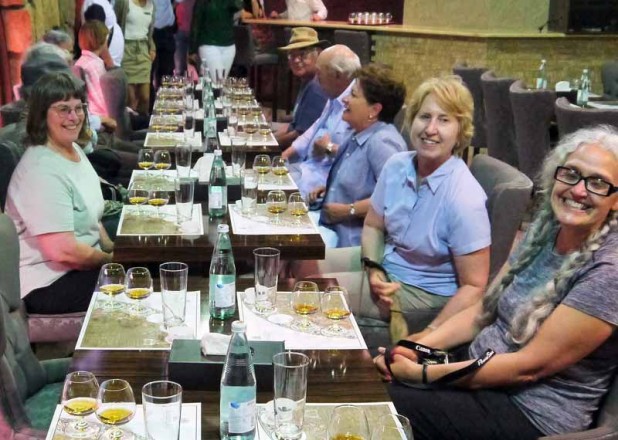 A cognac tasting in Yerevan’s Ararat Brandy Factory. Photo credit: Martin Klimenta