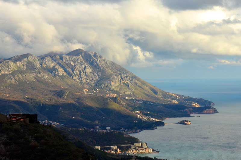 Sveti Stefan sits on one of the prettiest sections of the Montenegrin coastline. Photo credit: Paul Whitmore