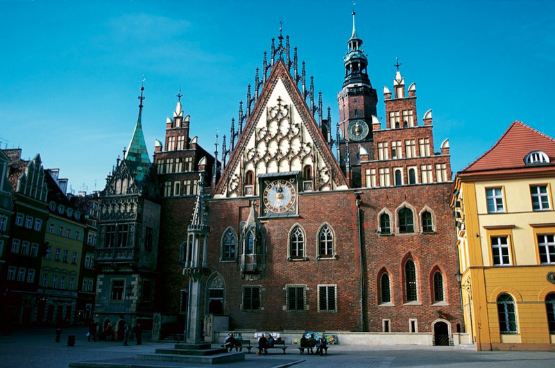 Wroclaw's Gothic Old Town Hall. Photo credit: Polish National Tourist Board