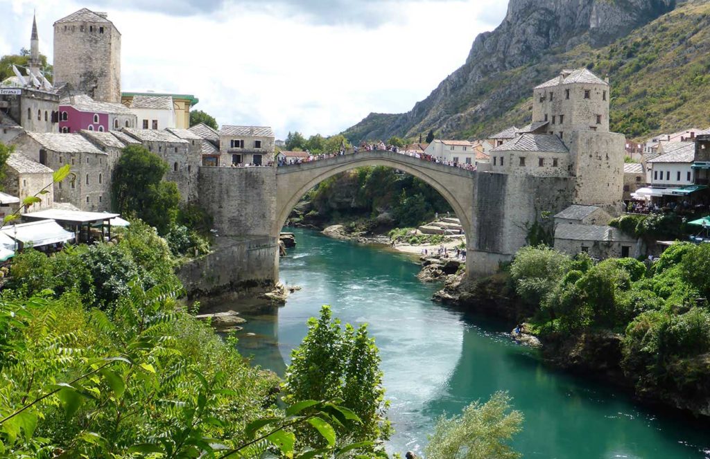 Old Bridge in Mostar, Bosnia and Herzegovina. Photo credit: Chris Lira