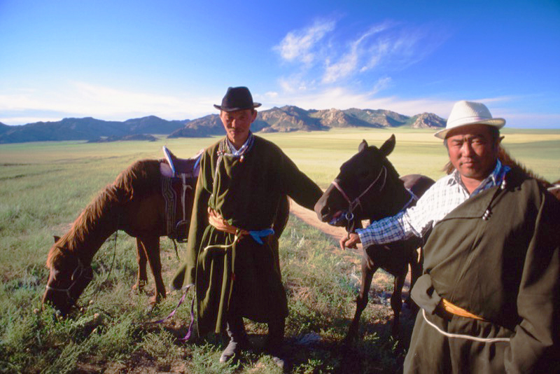 Nomadic herders in the heart of Mongolia. Photo credit: Peter Guttman