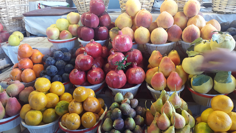 Armenia is renowned for its fantastic fruits and fresh produce. Photo credit: Anya von Bremzen