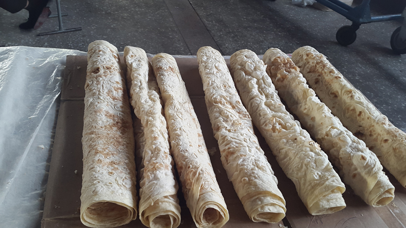 Lavash bread is an Armenian staple. Photo credit: Anya von Bremzen