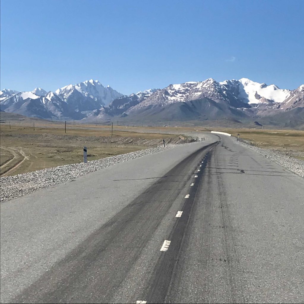 Scenic drives in Kyrgyzstan. Photo credit: Joanna Millick