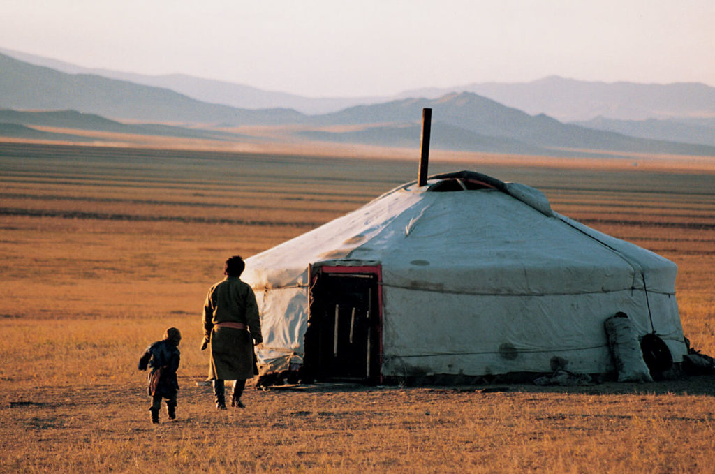 Ger life on the Mongolian steppe