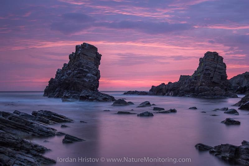 The Bulgarian Black Sea coast is known for its rock formations called “ships,” which attract many photographers. Photo credit: Iordan Hristov / www.naturemonitoring.com