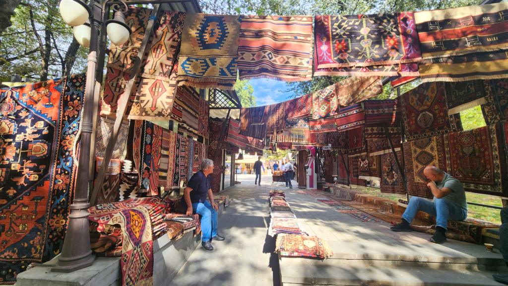 Vernissage Market in Yerevan. Credit: Mariam Alughishvili