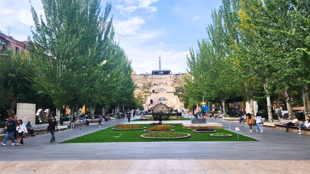 Yerevan Cascade, Credit: Mariam Alughishvili